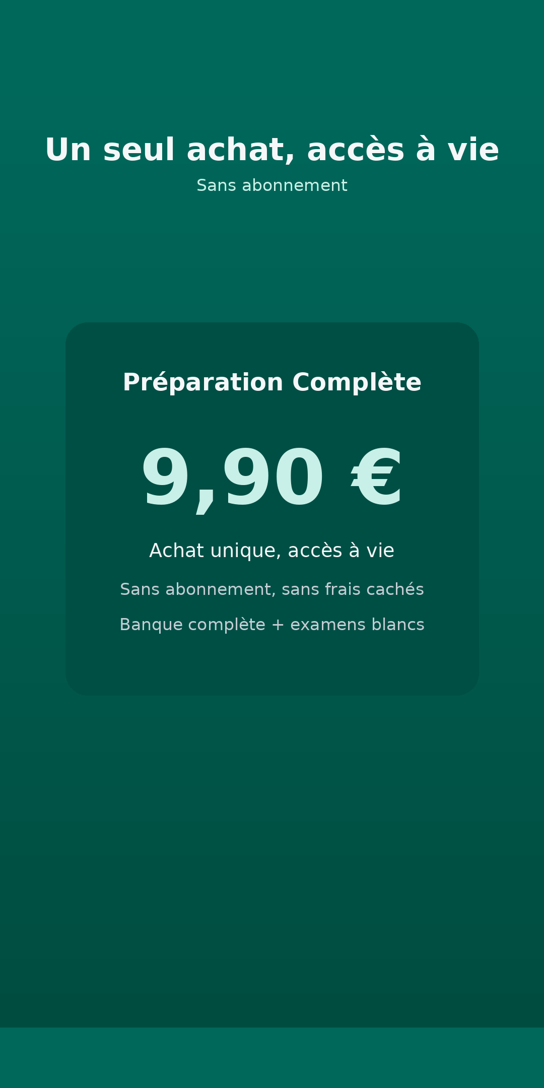 Écran de correction expliquée après une réponse dans l’application Objectif Adjoint